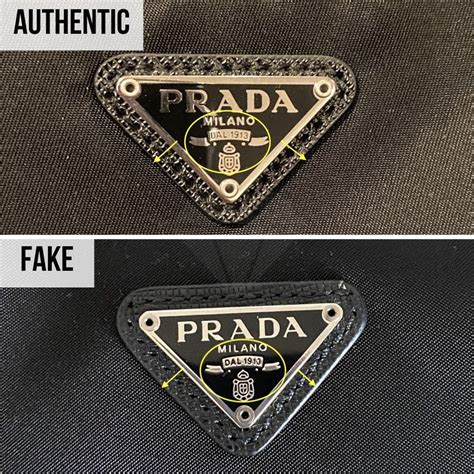 how to spot fake prada nylon bag 2000|prada bag authentication.